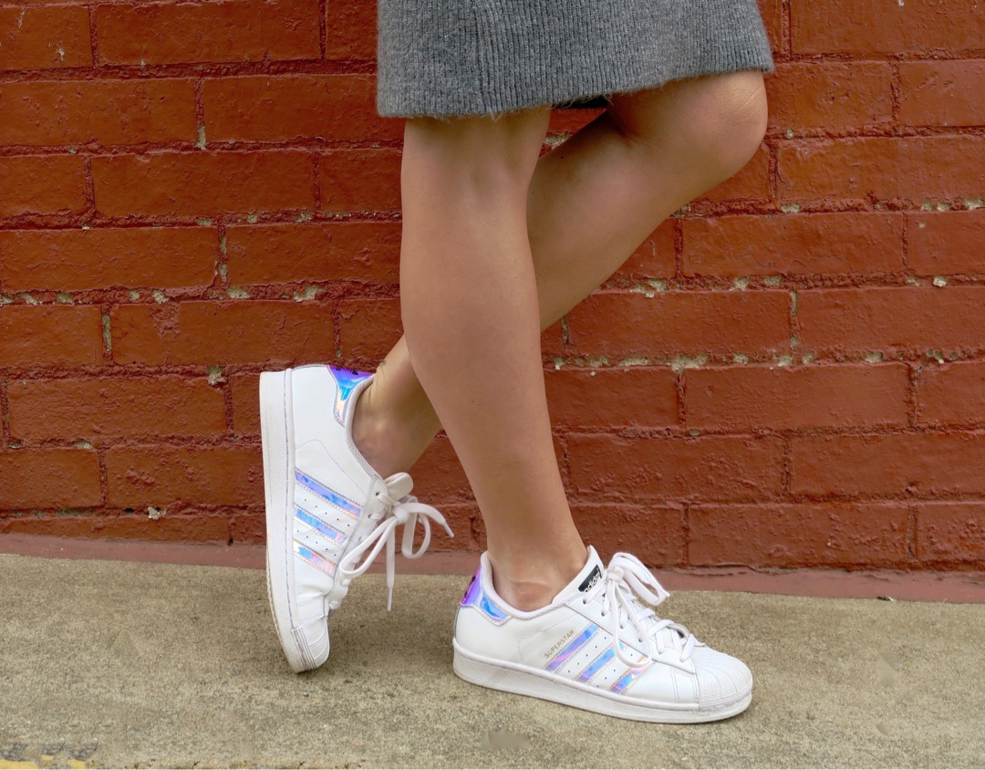 Adidas Superstars Iridescent womens sneakers