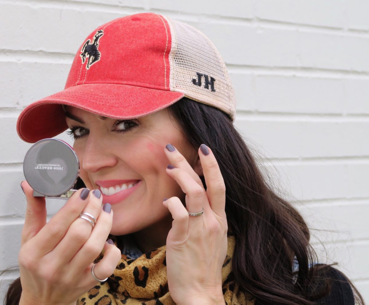 organic makeup juice beauty how to look chic wearing a baseball cap